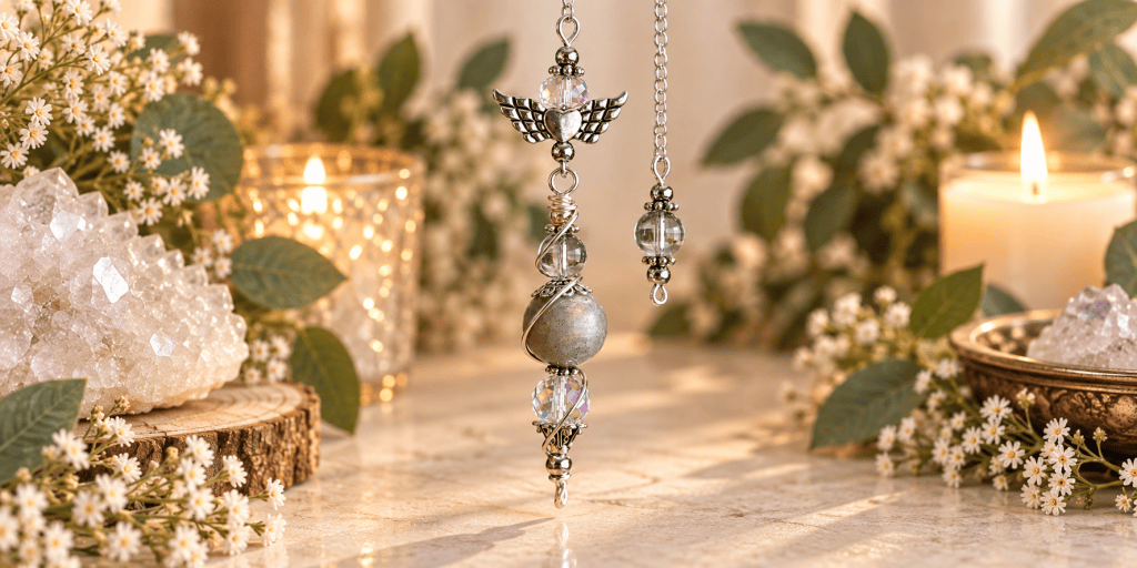 Limited Edition Labradorite Dowsing Pendulum